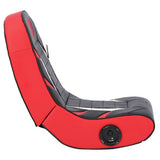 BraZen Python gaming chair red compact floor rocker - British product