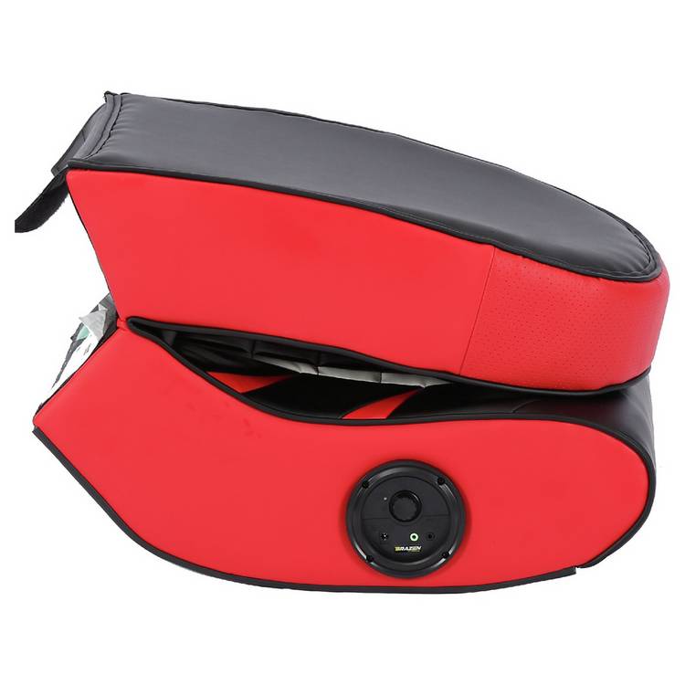 BraZen Python gaming chair red compact floor rocker - British product