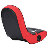 BraZen Python gaming chair red compact floor rocker - British product