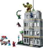 LEGO Spider-Man vs Hulk Epic Clash building set, British product