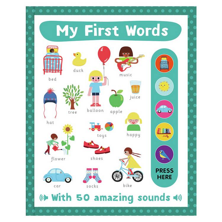Igloo Books words picture book with sounds - British product