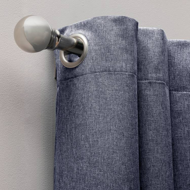 Habitat blackout curtain set navy blue 117x137cm, UK version