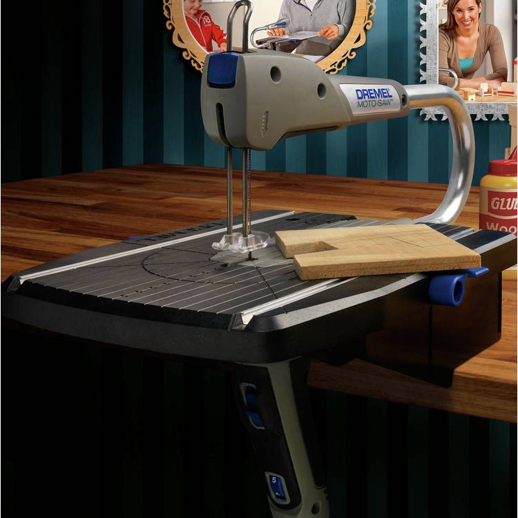 Dremel Moto-Saw compact scroll saw, imported from the UK