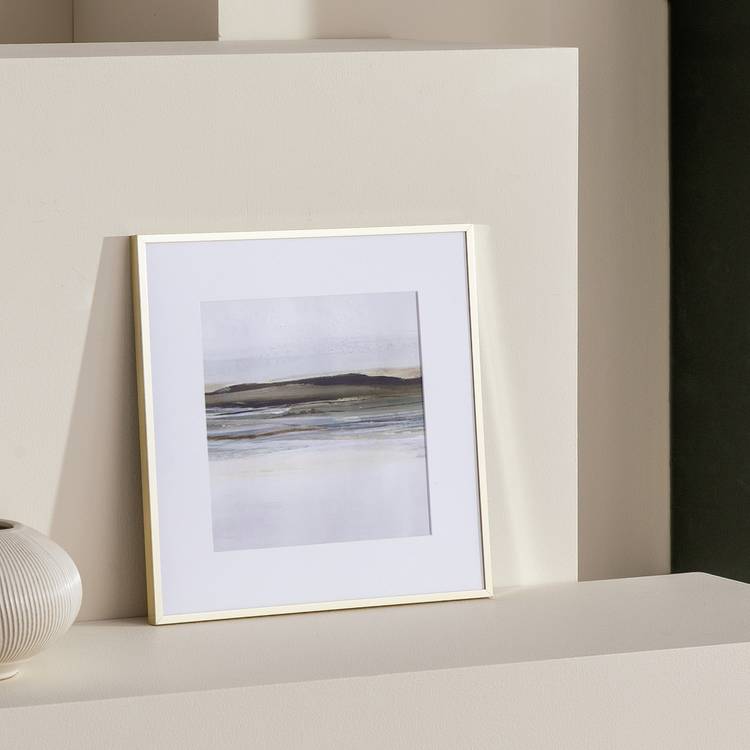 Argos Home gold aluminium picture frame 30x30cm (British brand)