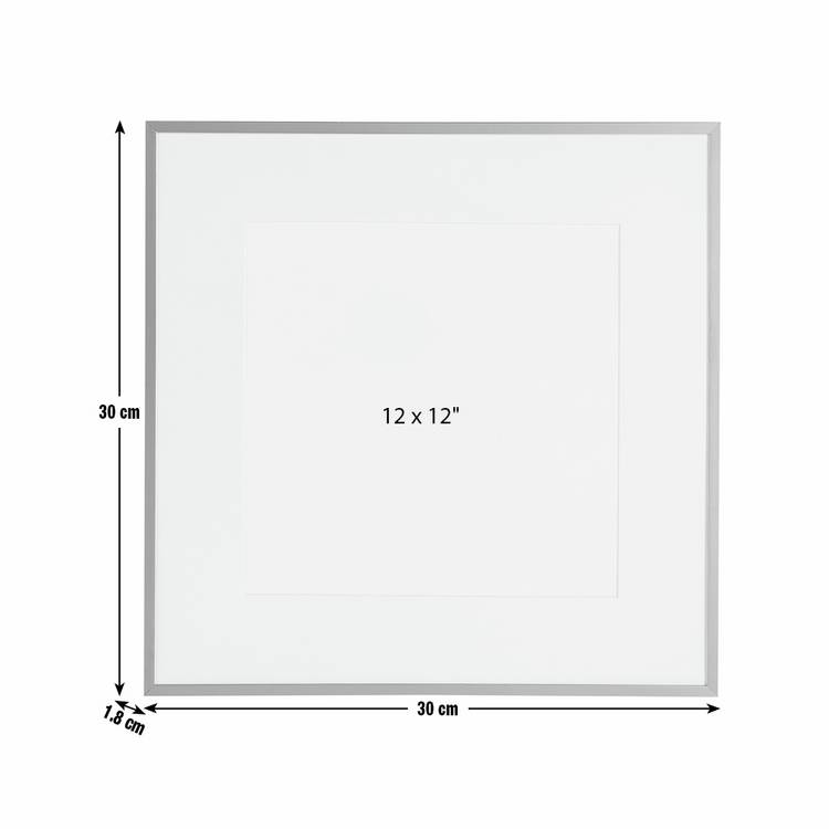 Argos Home gold aluminium picture frame 30x30cm (British brand)