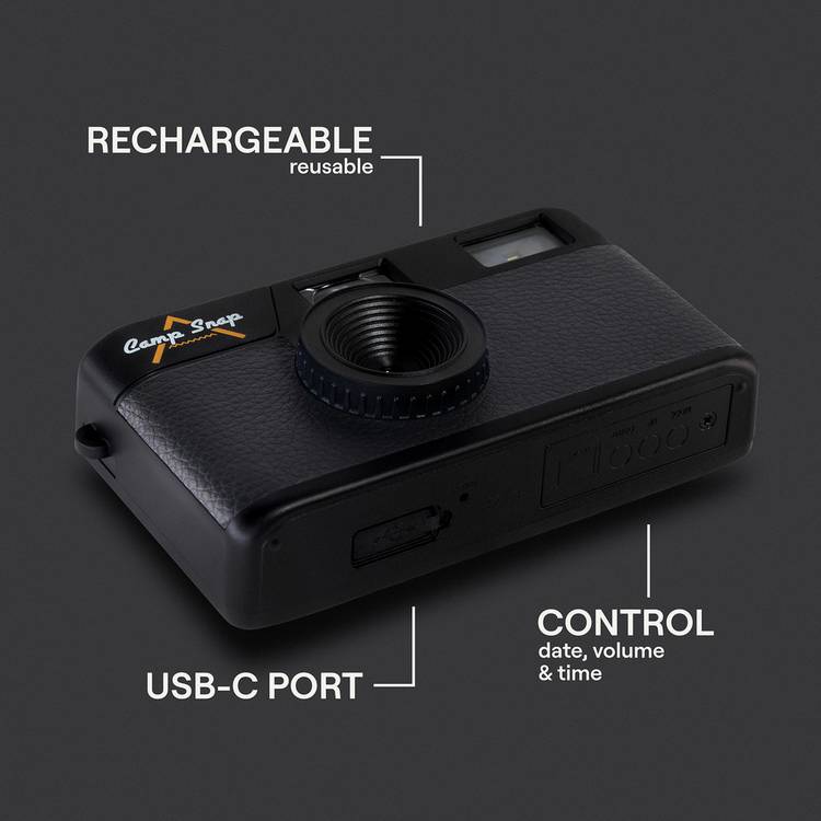 Campsnap V105 8MP compact digital camera black - British product