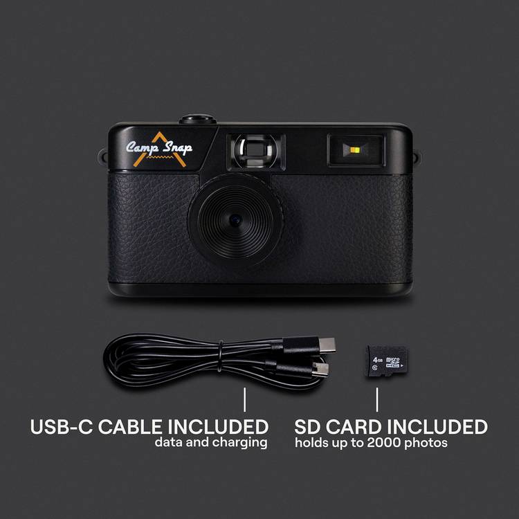 Campsnap V105 8MP compact digital camera black - British product