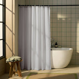 Argos Home waffle shower curtain grey 180x180cm, imported from the UK
