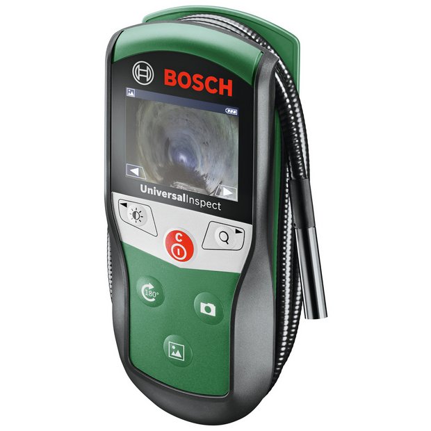 Bosch Universal Inspect inspection camera with flexible cable - British product