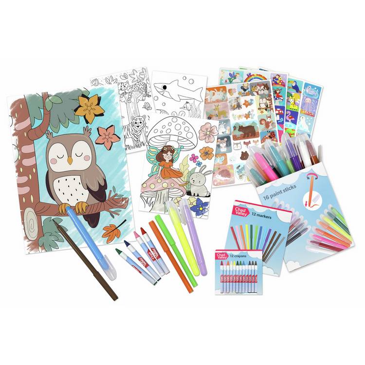 Chad Valley ultimate box of paint sticks art set (British brand)