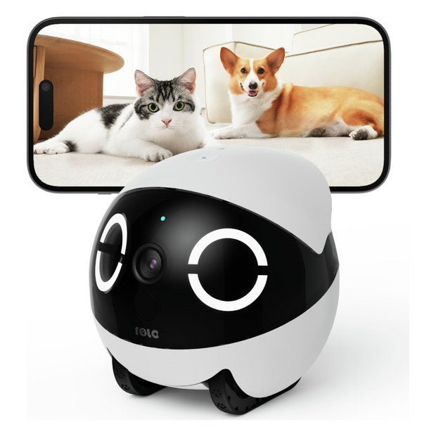 Enabot Rola Mini mobile pet companion robot, UK version