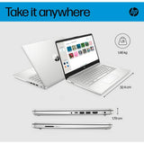HP 14s laptop silver i5 16GB 512GB - British product