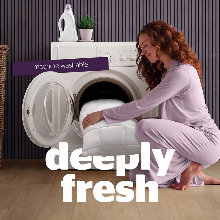 Silentnight Deep Sleep Ultimate Medium Pillow, UK version
