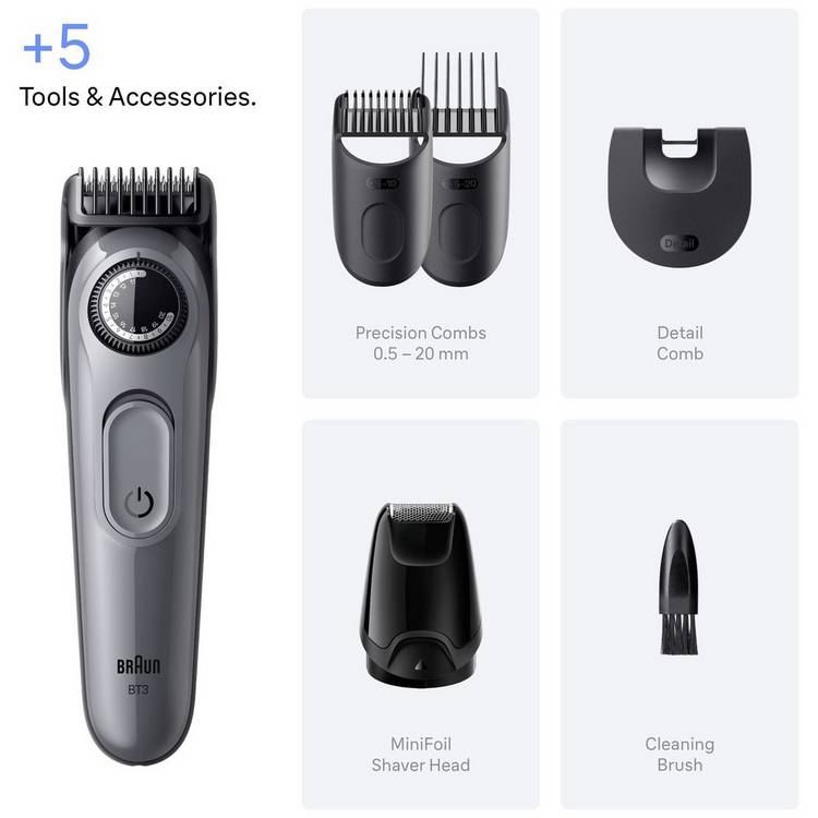 Braun Series 3 beard trimmer BT3560 - British product