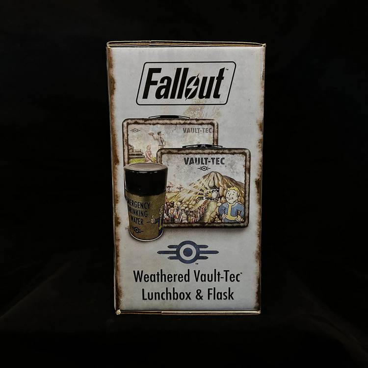 Fallout Vault-Tec lunchbox and flask 19cm, imported from the UK