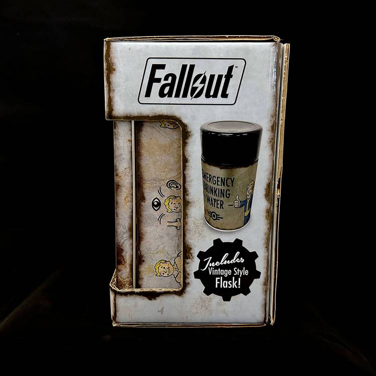 Fallout Vault-Tec lunchbox and flask 19cm, imported from the UK