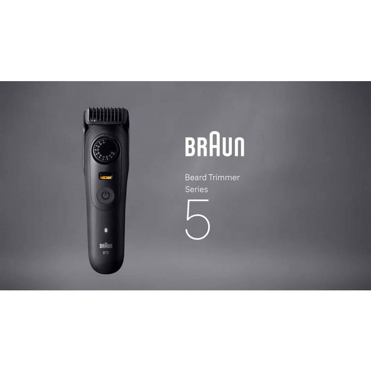 Braun BT 5500 beard trimmer, UK version