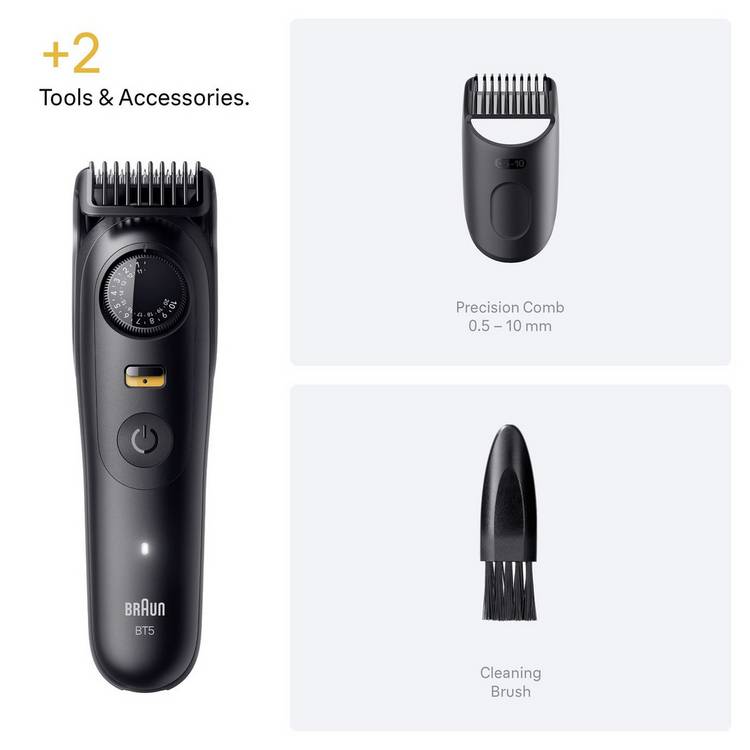Braun BT 5500 beard trimmer, UK version