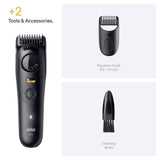 Braun BT 5500 beard trimmer, UK version
