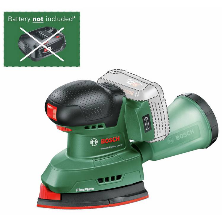 Bosch UniversalSander 18V-10 cordless sander - British product