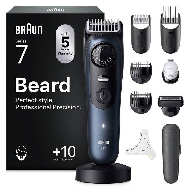 Braun BT 7540 Series 7 beard trimmer - British product