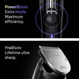 Braun BT 9560 Series 9 Cordless Beard Trimmer, UK version
