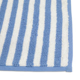 Habitat blue stripe bath mat 80x50cm - British product