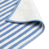 Habitat blue stripe bath mat 80x50cm - British product