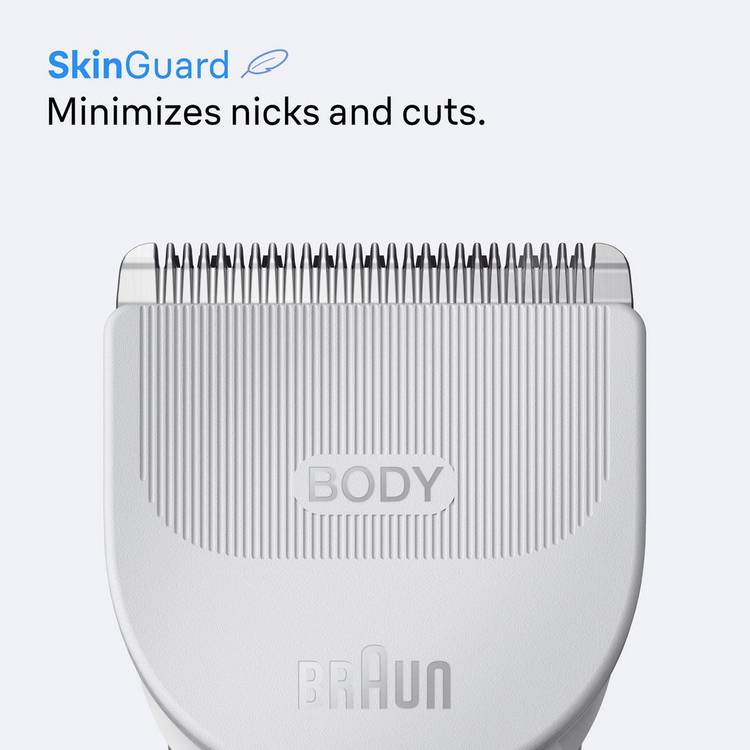 Braun BG 3500 Series 3 body trimmer, imported from the UK