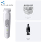 Braun BG 3500 Series 3 body trimmer, imported from the UK