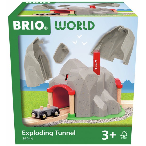 BRIO exploding train tunnel, imported from the UK