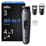 Braun AIO3500 4in1 beard and hair clipper (British brand)