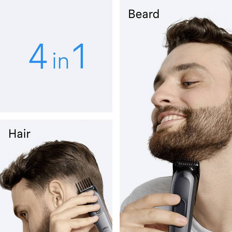 Braun AIO3500 4in1 beard and hair clipper (British brand)