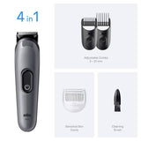 Braun AIO3500 4in1 beard and hair clipper (British brand)