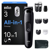 Braun AIO3560 10in1 multi-grooming kit, imported from the UK
