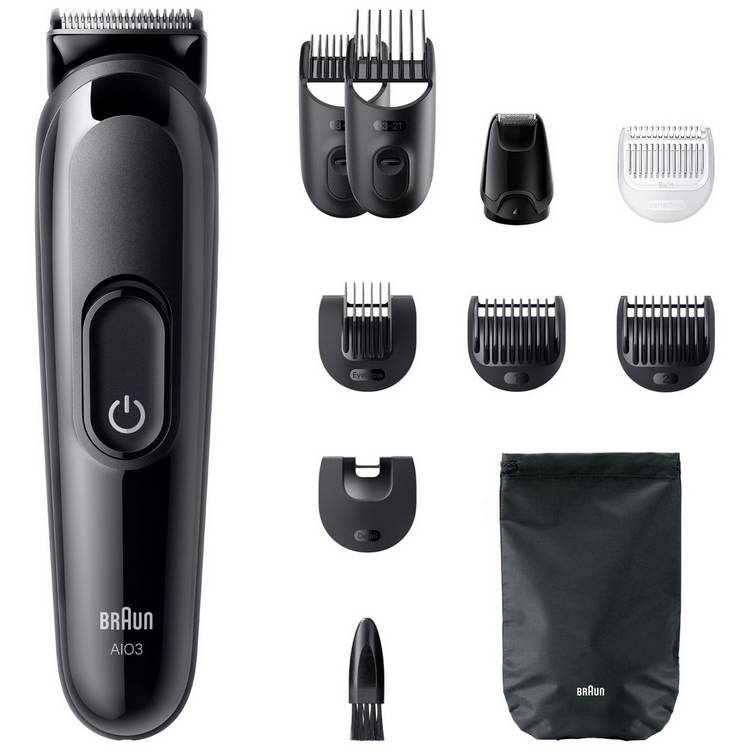 Braun AIO3560 10in1 multi-grooming kit, imported from the UK