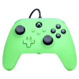 PowerA wired controller in green with Hall Effect thumbsticks, UK version