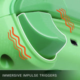 PowerA wired controller in green with Hall Effect thumbsticks, UK version
