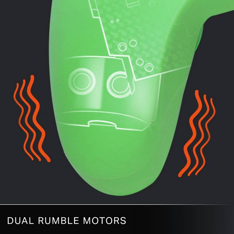 PowerA wired controller in green with Hall Effect thumbsticks, UK version