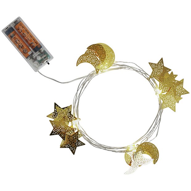 Argos Home celestial string lights warm white (British brand)