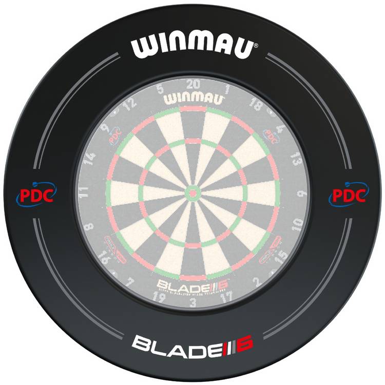Winmau dartboard surround black, imported from the UK