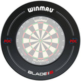Winmau dartboard surround black, imported from the UK