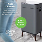 Tower 65 litre sensor bin in grey - British product