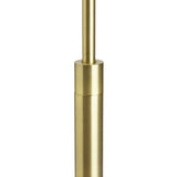 Habitat brass floor lamp with glass shade - British product