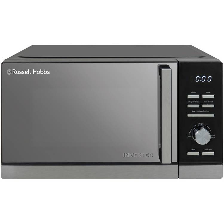 Russell Hobbs 900W inverter microwave 25L, UK version
