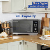 Russell Hobbs 900W inverter microwave 25L, UK version