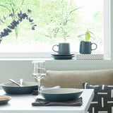Argos Denby Impression 4 Piece Stoneware Pasta Bowls - Charcoal- Buy online at McGrocer