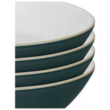 Denby stoneware pasta bowls charcoal 4-piece, imported from the UK