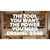 Dremel cordless multi tool platinum kit 12V - British product