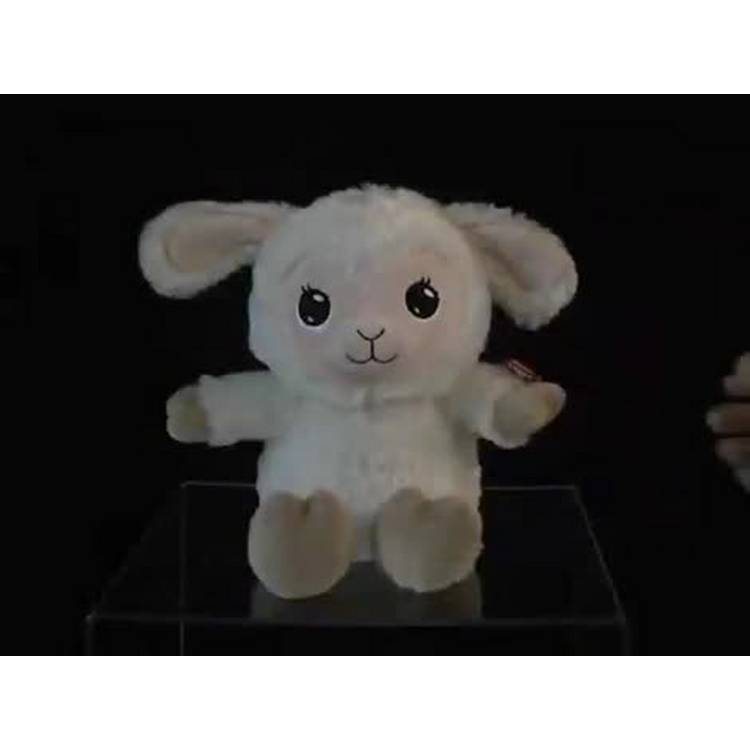 Lullabrites lamb soft toy nightlight 24cm (British brand)